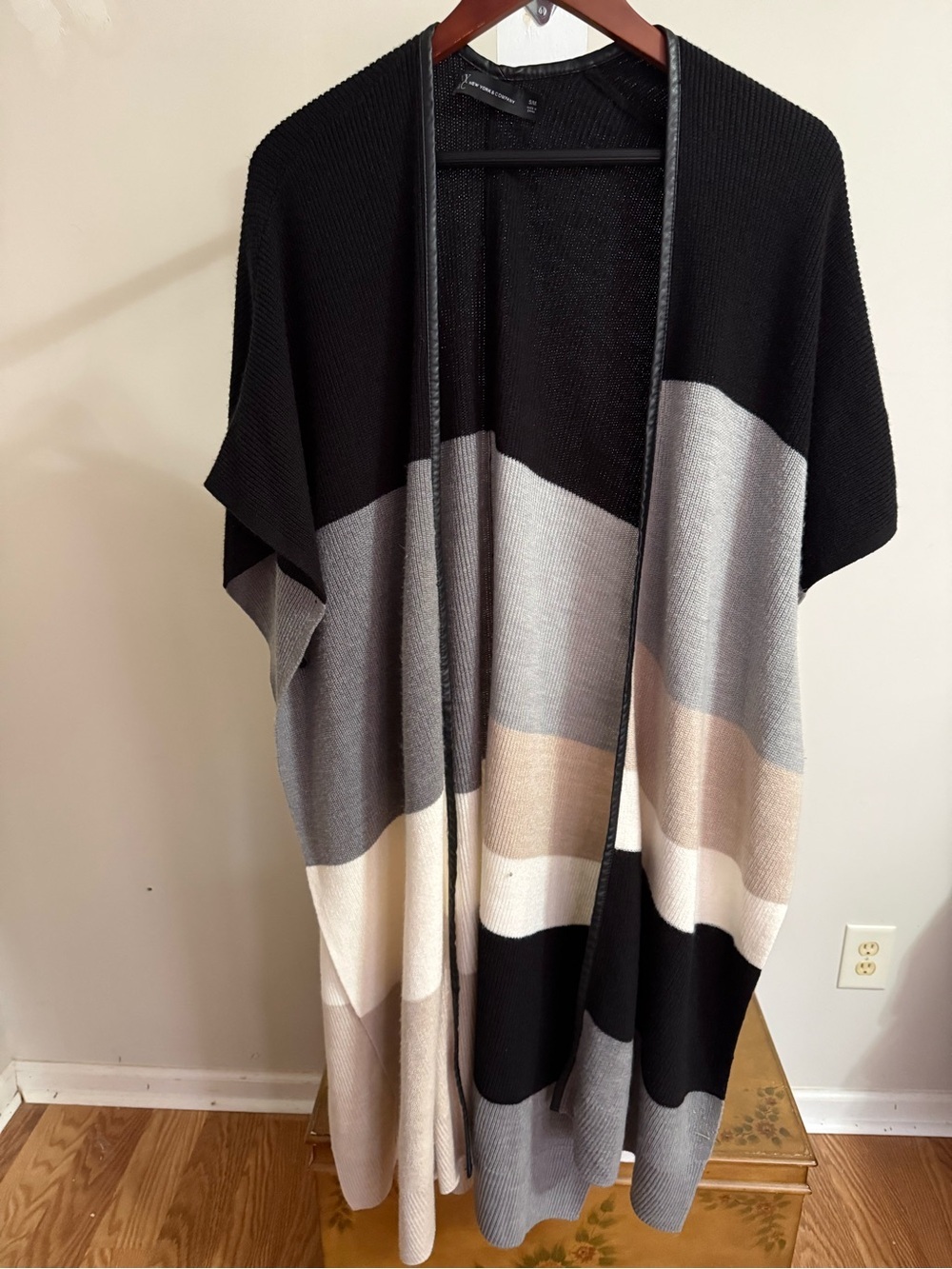 New York & Company Open Front Cardigan